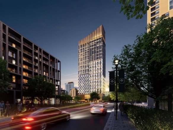 Gatsby TS9 luxury residence apartment building in Phnom Penh Cambodia investment property